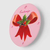 Red Ribbon Holly Thunder_Cove Grote Klok (Hoek)