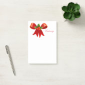 Red Ribbon Holly Thunder_Cove Post-it® Notes (Kantoor)