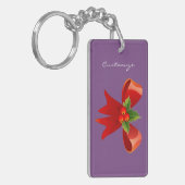Red Ribbon Holly Thunder_Cove Sleutelhanger (Voorkant Links)