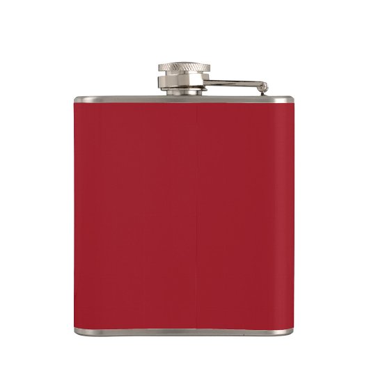 Red Ribbon Mural Flask Heupfles