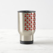Red Ribbon Pattern Reisbeker (Center)