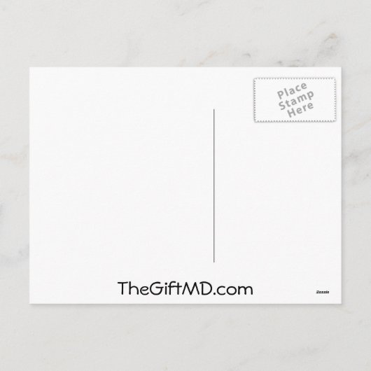 Red Ribbon renDER - AIDS & HIV Feestdagenkaart (Achterkant)