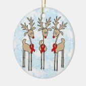 Red Ribbon renDER - AIDS & HIV Keramisch Ornament (Links)