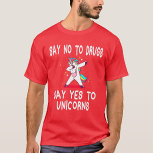 Red Ribbon Week Kinder jongeren zeggen nee tegen U T-shirt