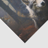 Red Riding Hood and the Silent Wolves Decoupage Tissuepapier (Detail)