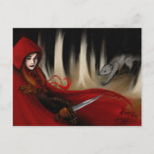 Red Riding Hood Briefkaart (Voorkant)