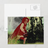 Red Riding Hood Briefkaart (Voorkant / Achterkant)