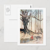 Red Riding Hood Briefkaart (Voorkant / Achterkant)