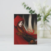 Red Riding Hood Briefkaart (Staand voorkant)