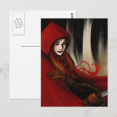 Red Riding Hood Briefkaart (Voorkant / Achterkant)