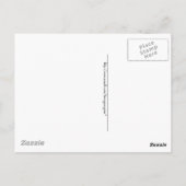 Red Riding Hood Clutting Basket Briefkaart (Achterkant)