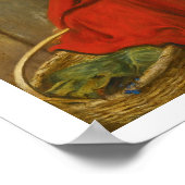 Red Riding Hood door Millais Poster (Hoek)