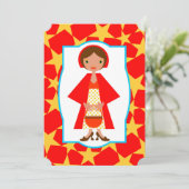 Red Riding Hood Kaart (Staand voorkant)