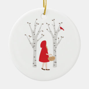 Red Riding Hood Keramisch Ornament