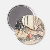 Red Riding Hood Magneet (Voorkant / Achterkant)