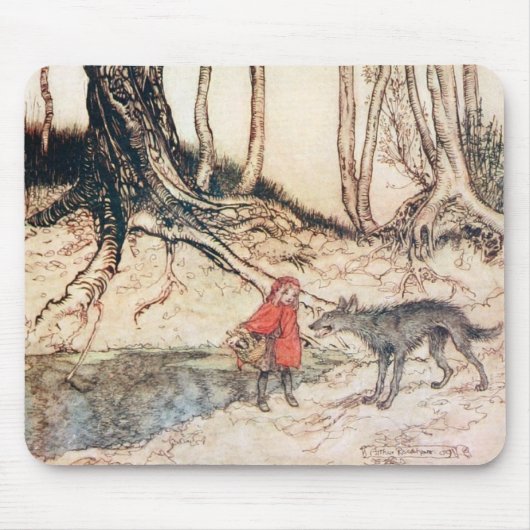 Red Riding Hood Muismat (Voorkant)