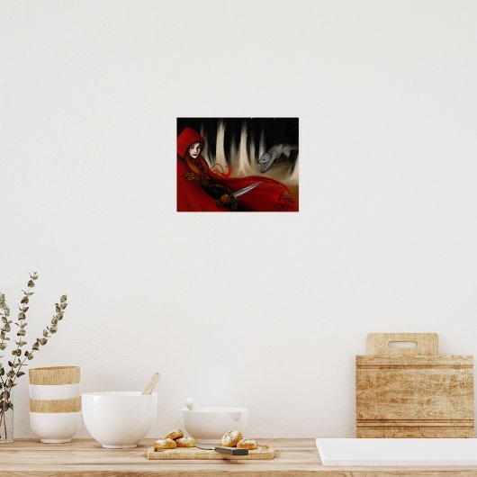 Red Riding Hood Poster (Keuken)