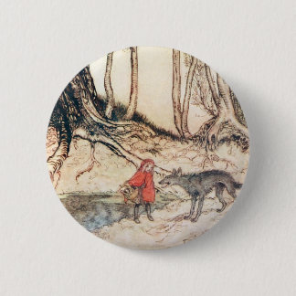 Red Riding Hood Ronde Button 5,7 Cm