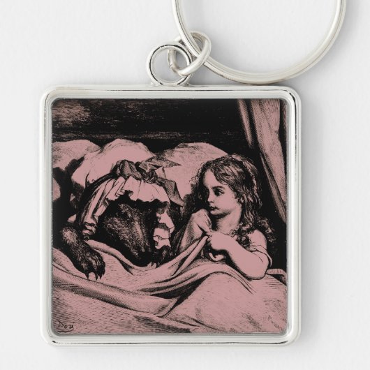 Red Riding Hood Sleutelhanger (Voorkant)
