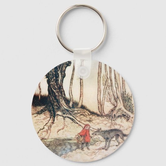 Red Riding Hood Sleutelhanger (Voorkant)