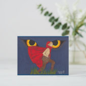 "Red Riding Hood" van Daedelys Briefkaart (Staand voorkant)