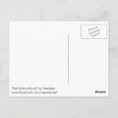 "Red Riding Hood" van Daedelys Briefkaart (Achterkant)