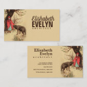 Red Riding Hood Visitekaartje (Voorkant / Achterkant)