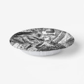 Red Riding Hood Wolf Forest Sprookjesverjaardag Papieren Kommen (Gebogen)