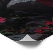 Red Riding Huntress with Wolves Poster (Hoek)