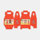 Red RidingHood Girl Verjaardagsfeestje Bedankdoosjes (Uitgevouwen)