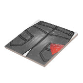 Red Right Hanky Tegeltje (Zijkant)