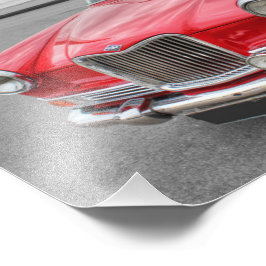 Red Riley Print Foto Afdruk