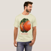 Red Ripe Tomatoes Gardeners Nature T-shirt (Voorkant volledig)