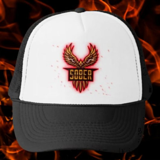 Red Rising Phoenix Trucker Pet
