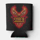 Red Rising Sober Phoenix Blikjeskoeler (Achterkant)