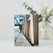 Red River Dock Briefkaart (Staand voorkant)