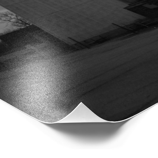 "Red River Flour Mill" Foto Afdruk (Hoek)