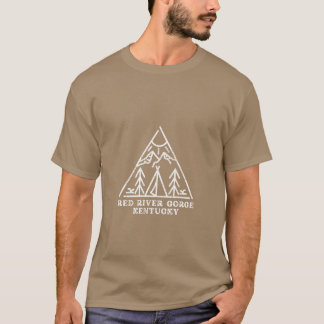 Red River Gorge Geo Mountains jongen T-shirt