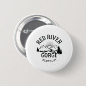 Red River Gorge Hike Kentucky Parks Hiking  Ronde Button 5,7 Cm (Voorkant /achterkant)