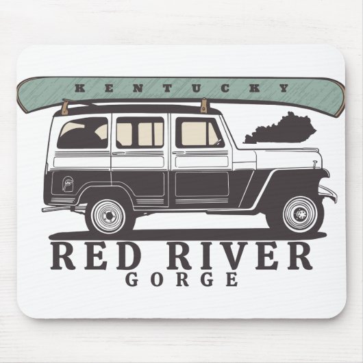 Red River Gorge Kentucky Muismat (Voorkant)