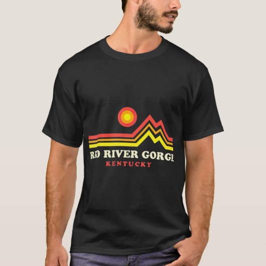 Red River Gorge Kentucky T-shirt (Voorkant)