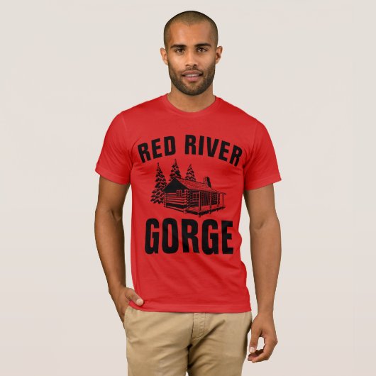 RED RIVER GORGE KENTUCKY T-shirts (Voorkant volledig)
