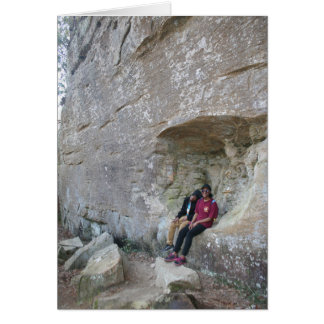 Red River Gorge, KY - het raam 2 briefkaart van An