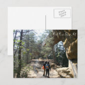 Red River Gorge, KY - Skybridge briefkaart (Voorkant / Achterkant)
