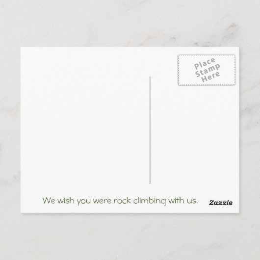 Red River Gorge, KY - Skybridge briefkaart (Achterkant)