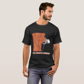 Red River Gorge Rock Klibing Tee Shirt (Voorkant volledig)