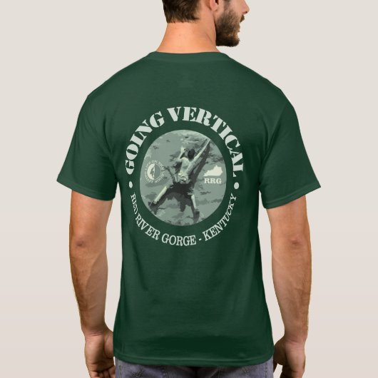 Red River Gorge (verticaal) T-shirt (Achterkant)