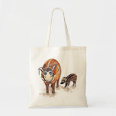 Red River Hog Artwork Canvas tas (Voorkant)
