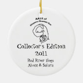 Red River Hog Ornament 2011 (Achterkant)