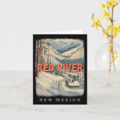 Red River New Mexico Nm Skiing Extravaganza Sd778  Kaart (Gele Bloem)